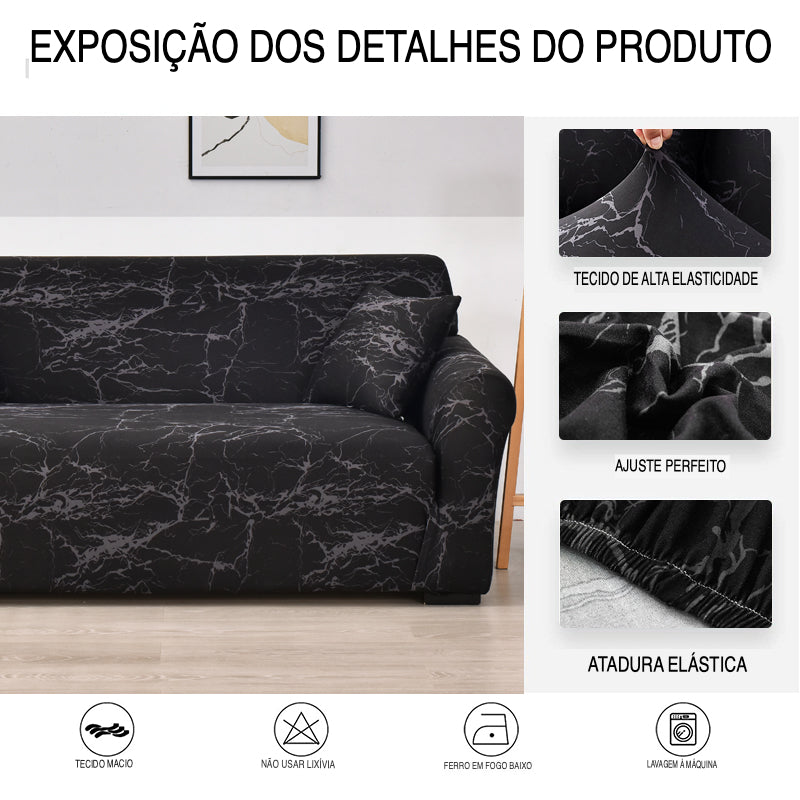Cópia de Capa Para Sofá - 2 ou 3 Lugares Estampada