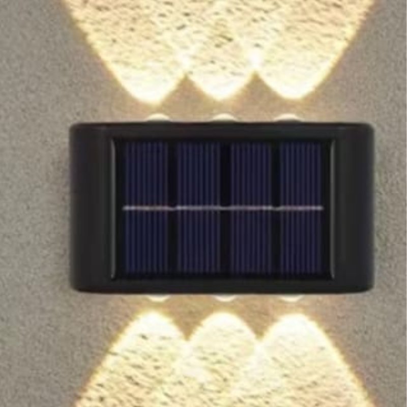 Arandela Solar de Parede para Área Externa com LED