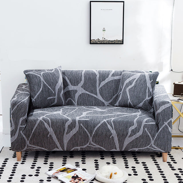 Capa de Sofá Ajustável Estampada 1 a 4 lugares