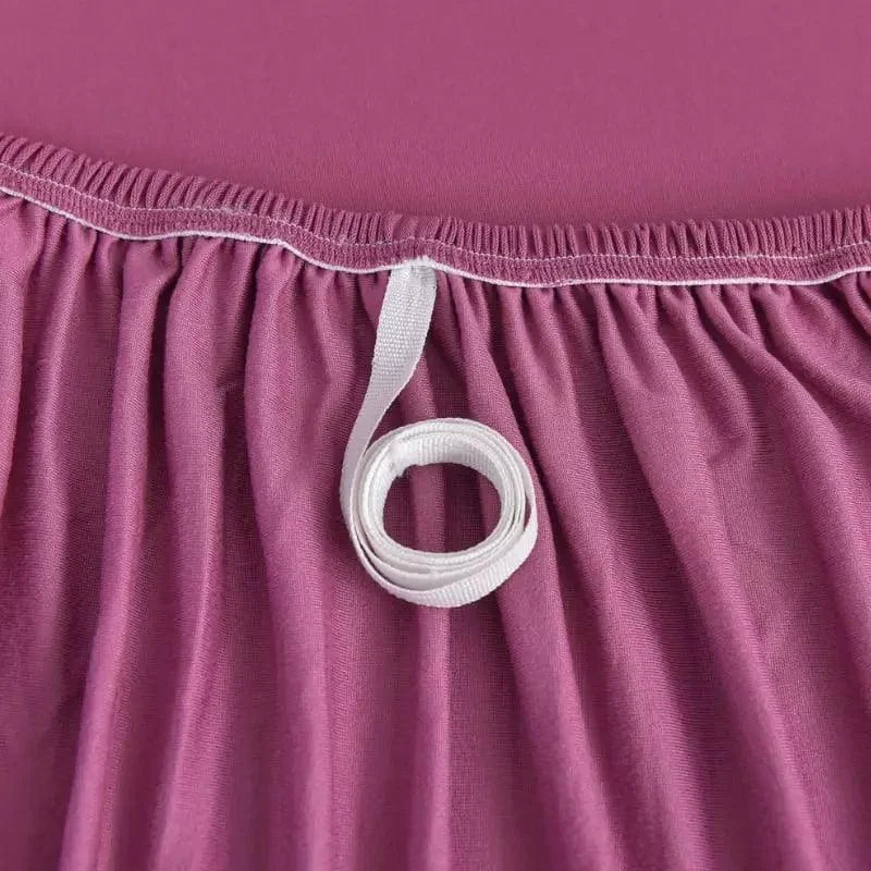 Capa De Sofá Stretch Ajustável Lisa Rosa