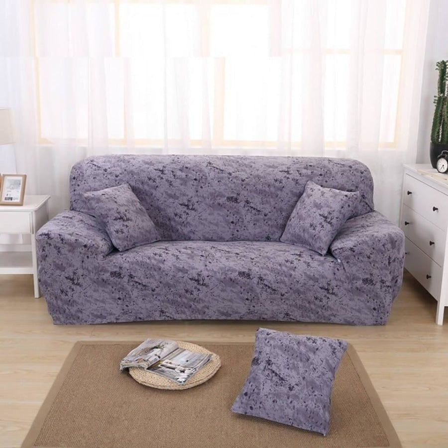 Capa Para Sofá Mágica Modernas 2 ou 3 Lugares Euro Abstrato - FRETE GRÁTIS